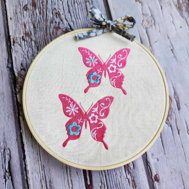 Hoop Butterflies