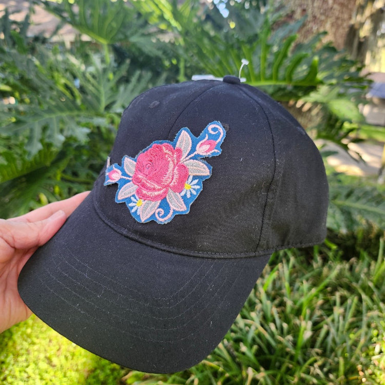 cap embroidery applique