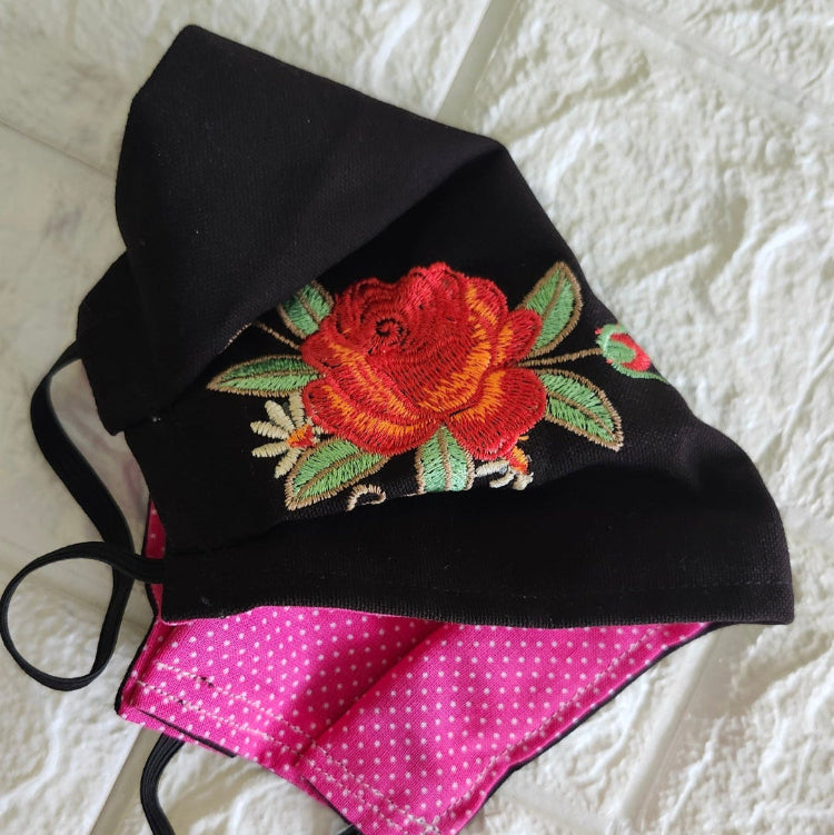 Face Cover Embroidery