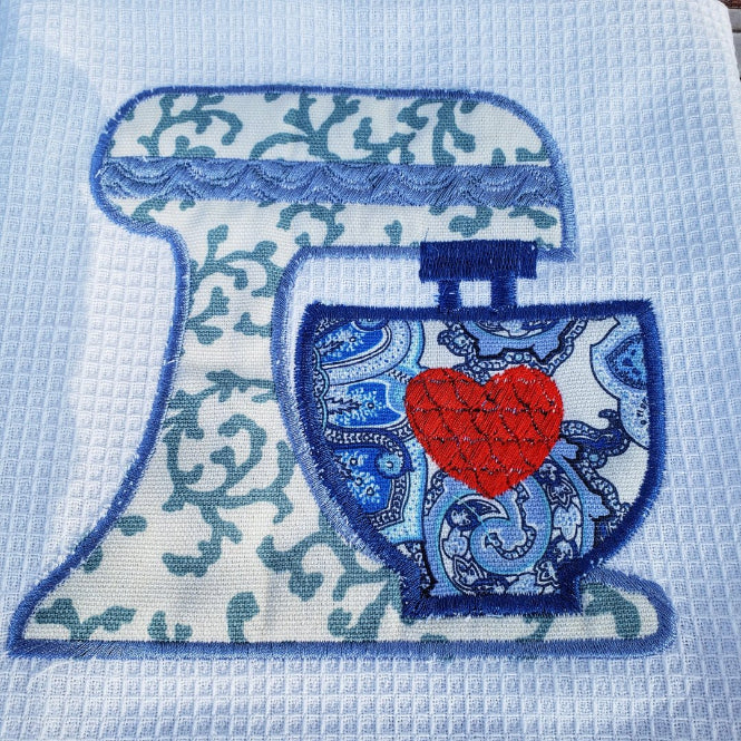 Kitchen embroidery towel