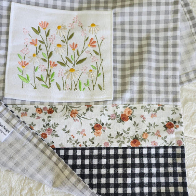 Tea Towel Embroidery