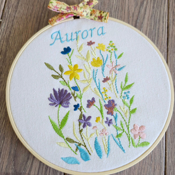 Hoop Embroidery field