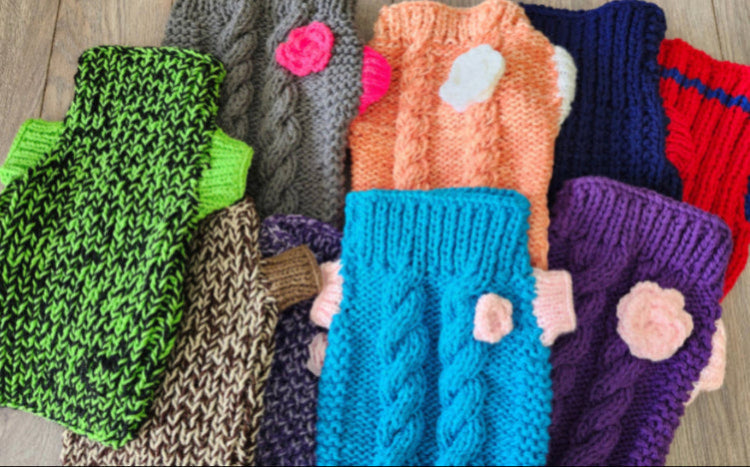 Knit Dog Sweater