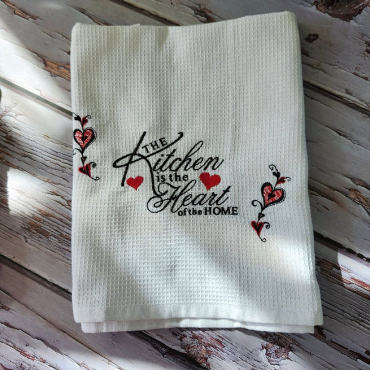 Kitchen Towel embroidery