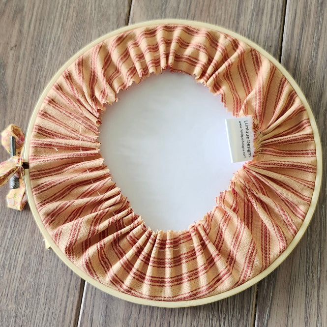 embroidered hoop