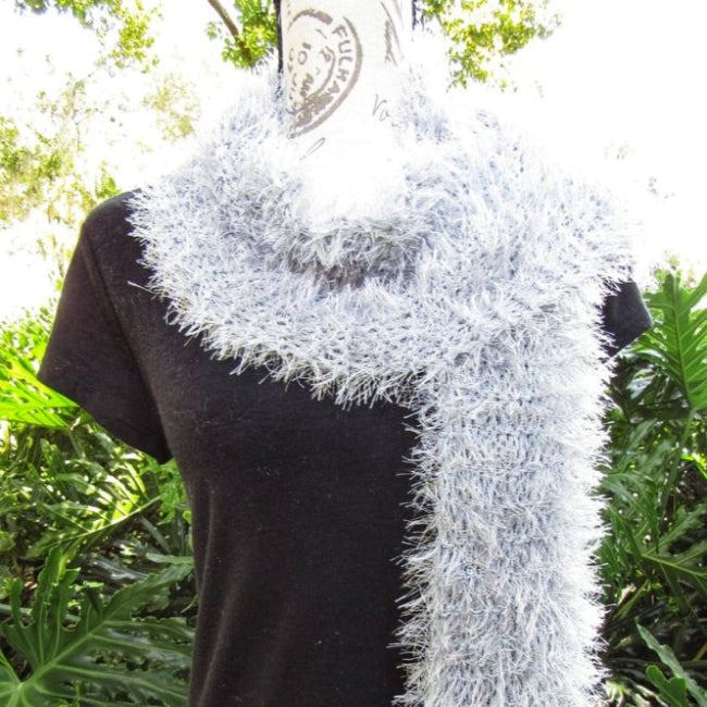 knitted elegant scarf