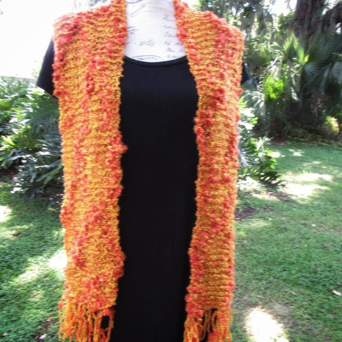 crochet scarf