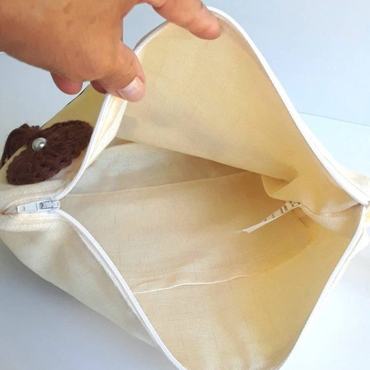 vet clutch with zipper