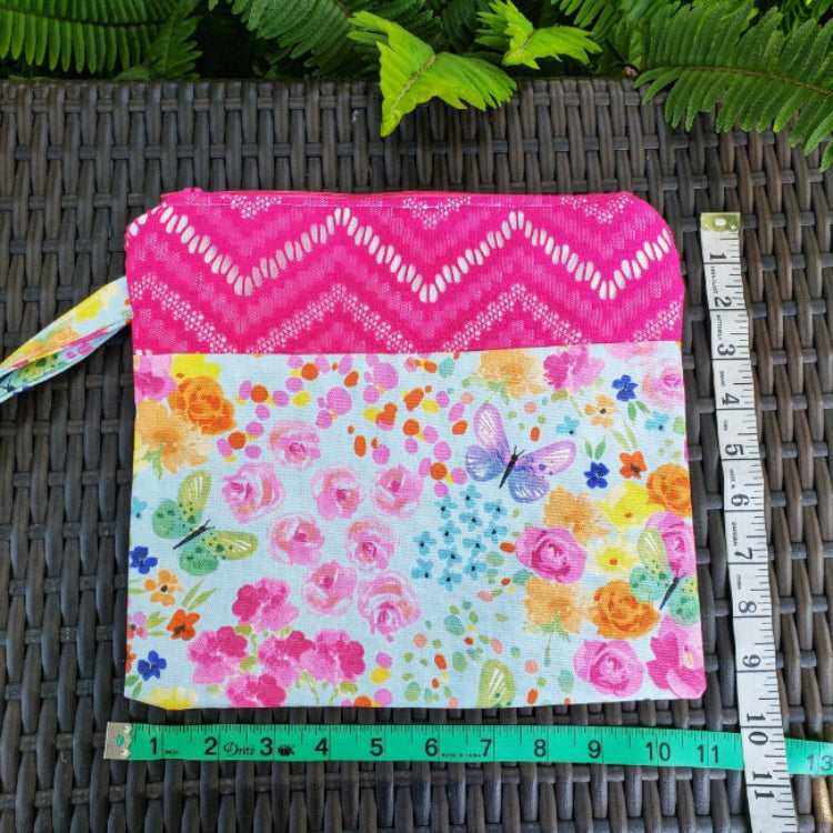 clutch butterflies bag