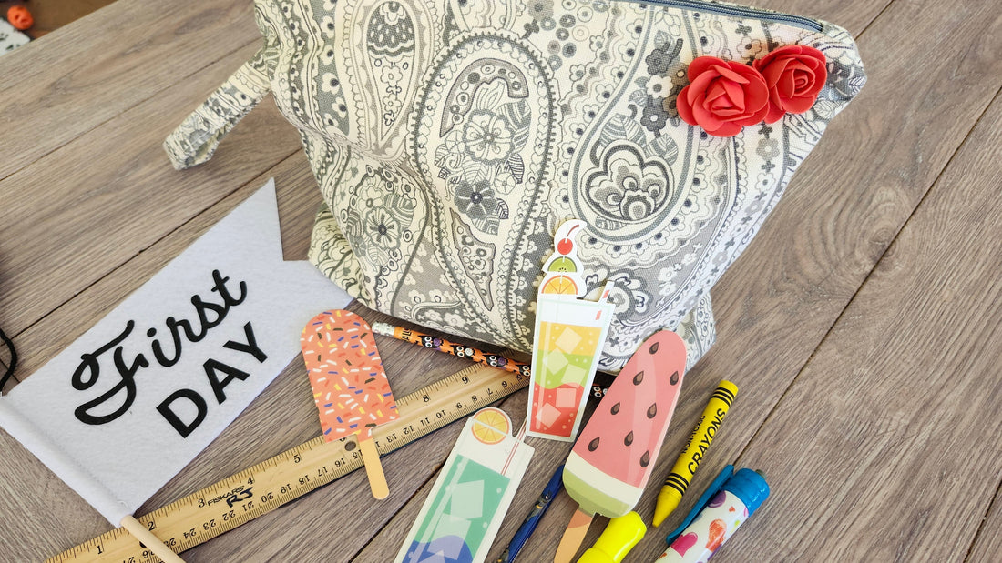Stitches with Charm: Back-to-School Handmade Ideas