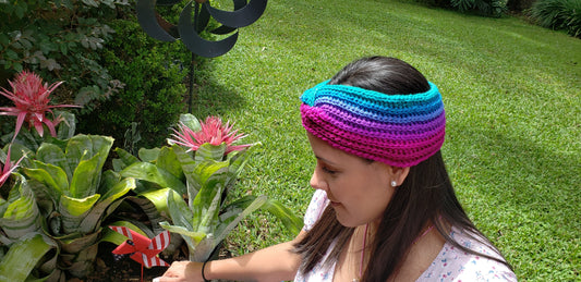 A Day Filled with Color: The Beauty of a Handmade Crochet Headband