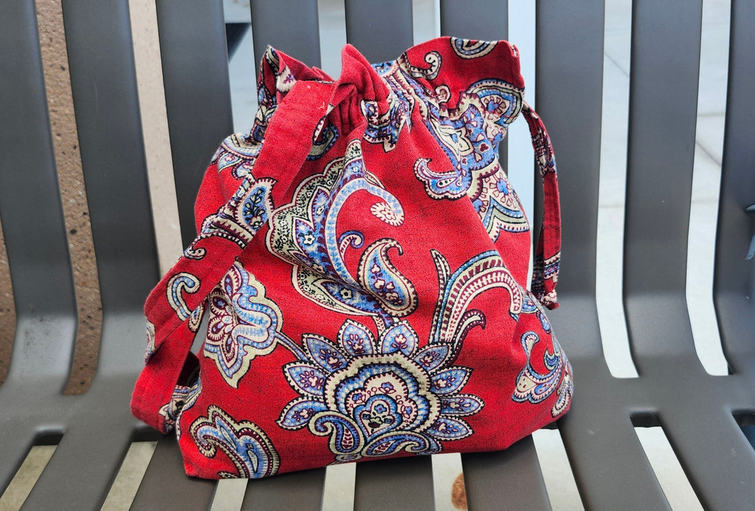 Stylish everyday bag placed in a casual home setting