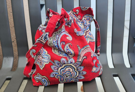 Stylish everyday bag placed in a casual home setting