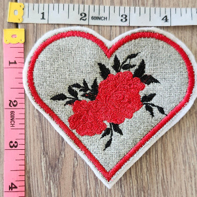 Patch retro embroidered