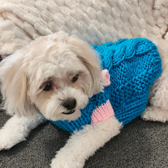 crochet rope puppy
