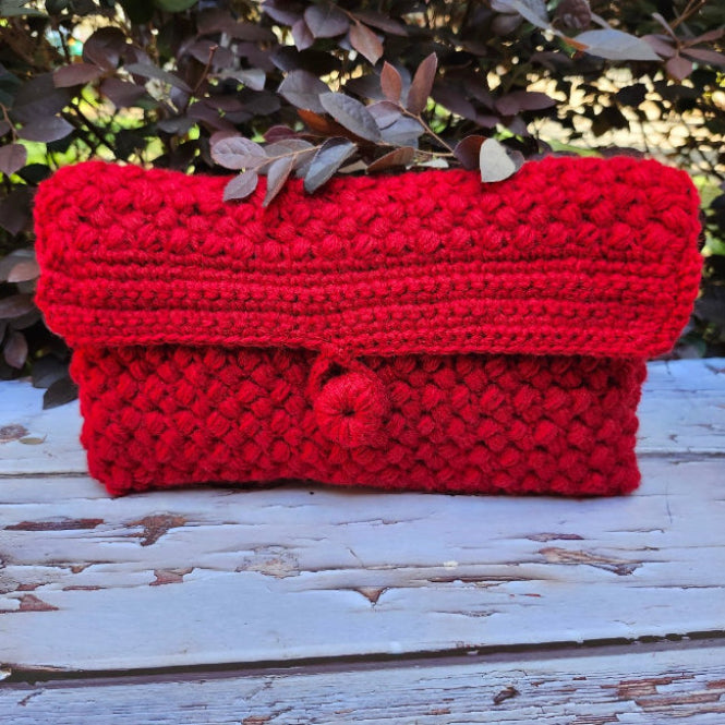 Clutch bag knit