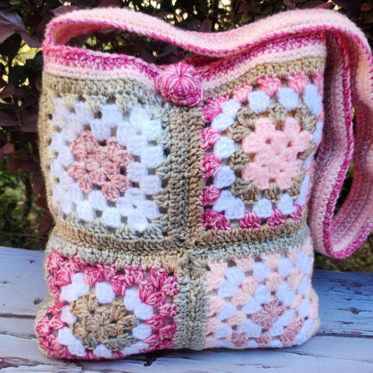 Pink  Granny Bag
