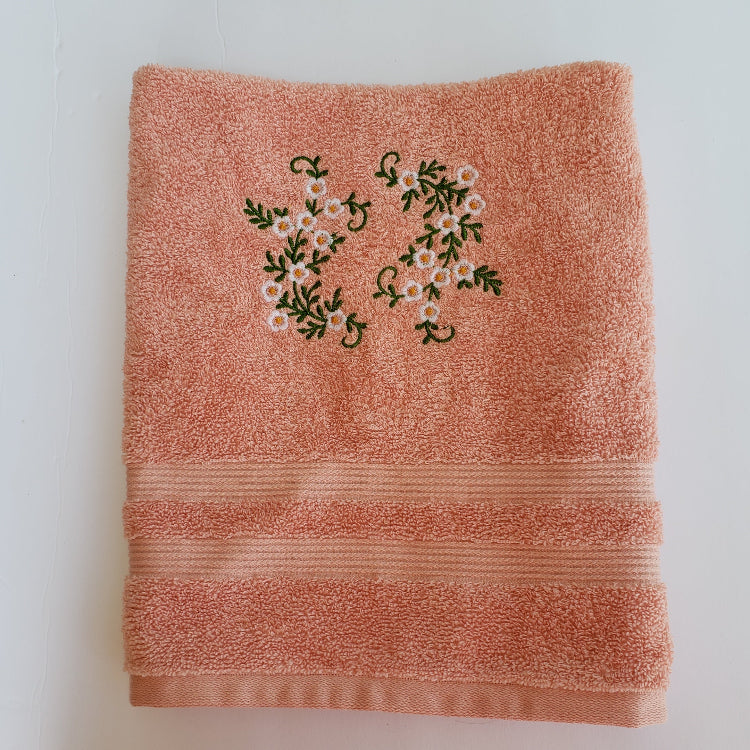 Hand Towel embroidered
