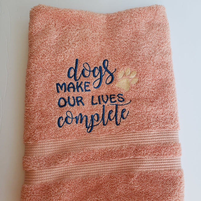 Dogs design Towel