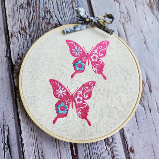 Hoop Butterflies
