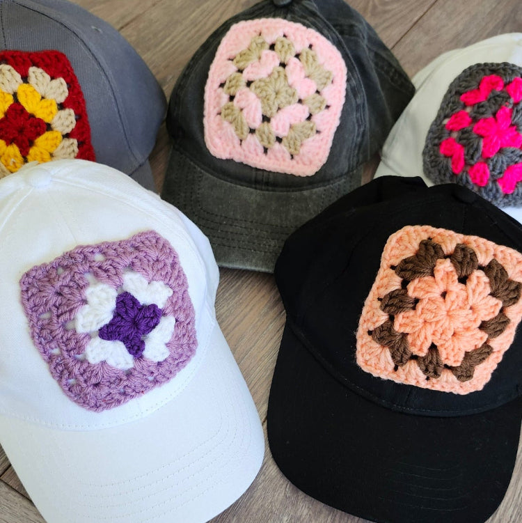 Crochet Baseball Caps