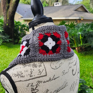 crochet neck warmer