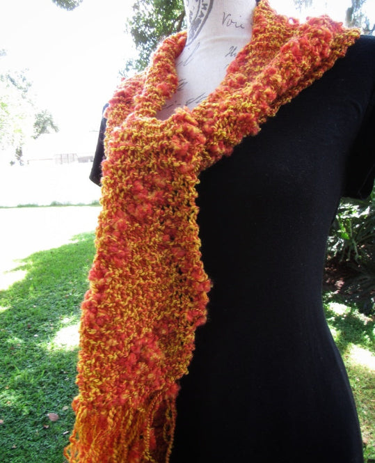 Crochet scarf women