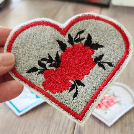 retro Floral Patch 