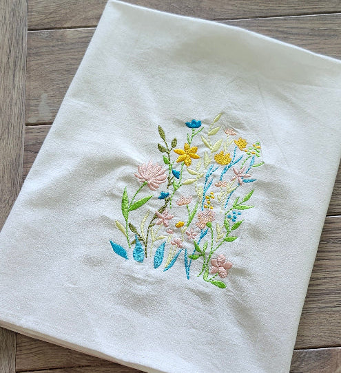 flour sack tea towel