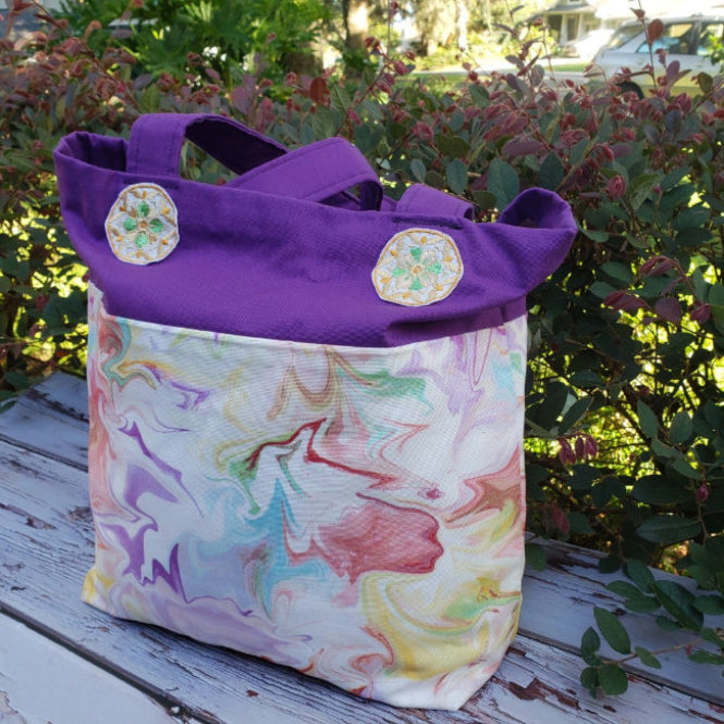 Tote Bag with mandalas