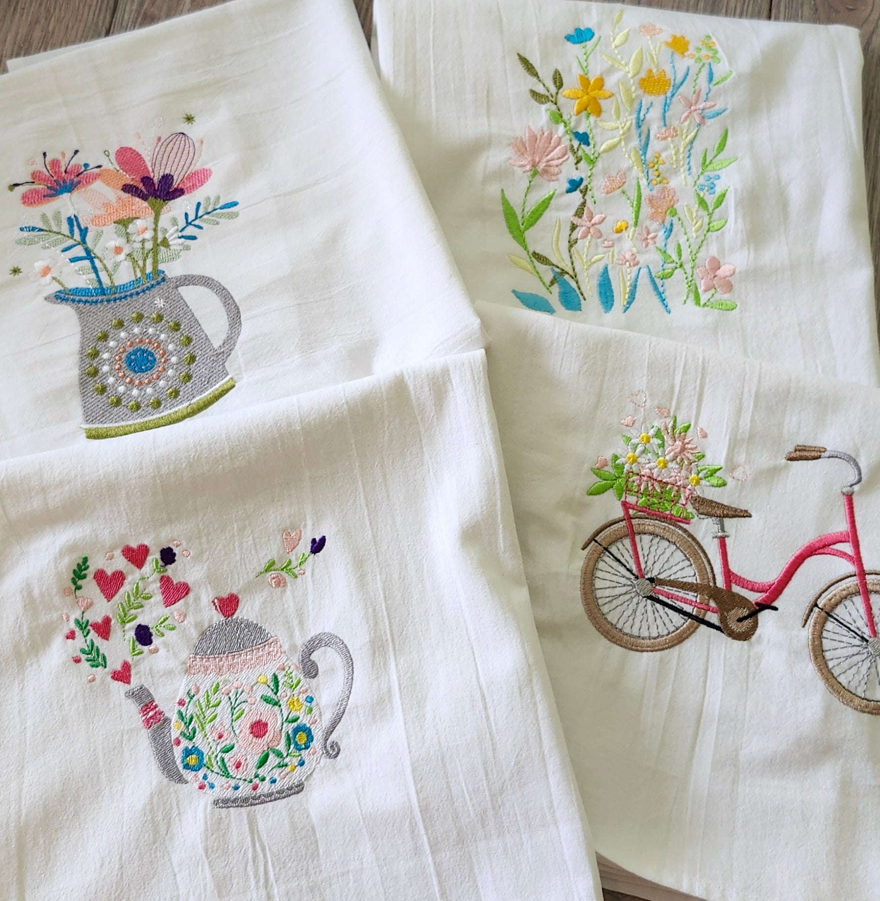 flour sacks tea towel