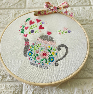 Wall art tea pot 