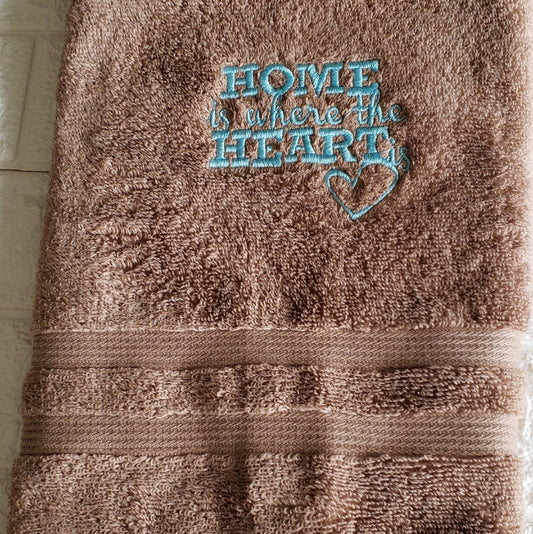 embroidery hand towel