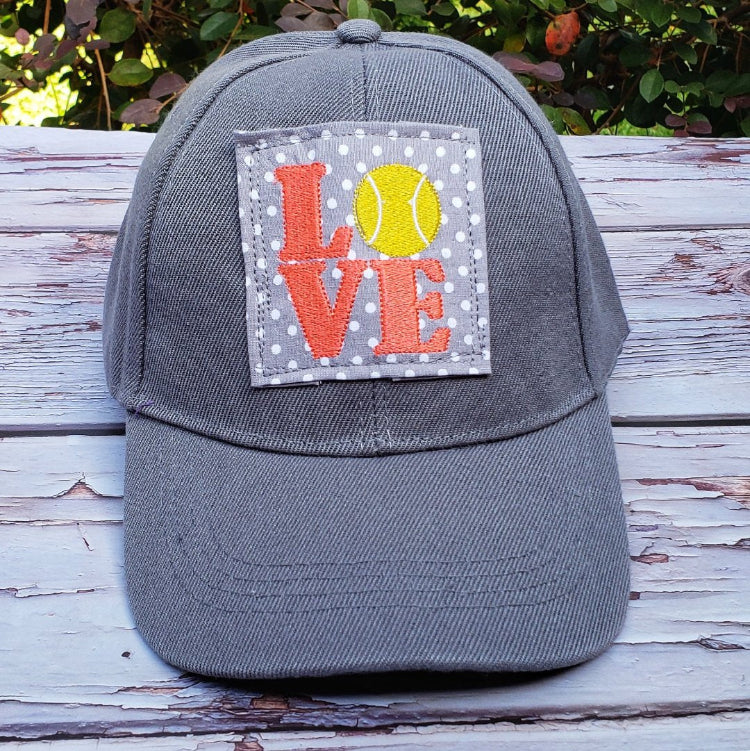 polka dots tennis cap
